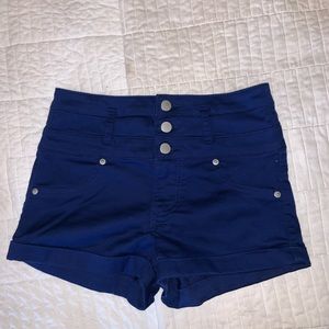 XHILARATION NAVY BLUE SHORTS SIZE 4